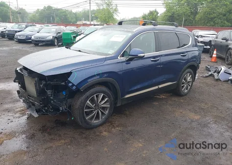 2020 Hyundai Santa Fe Limited from USA, damaged, VIN 5NMS53AD7LH298631